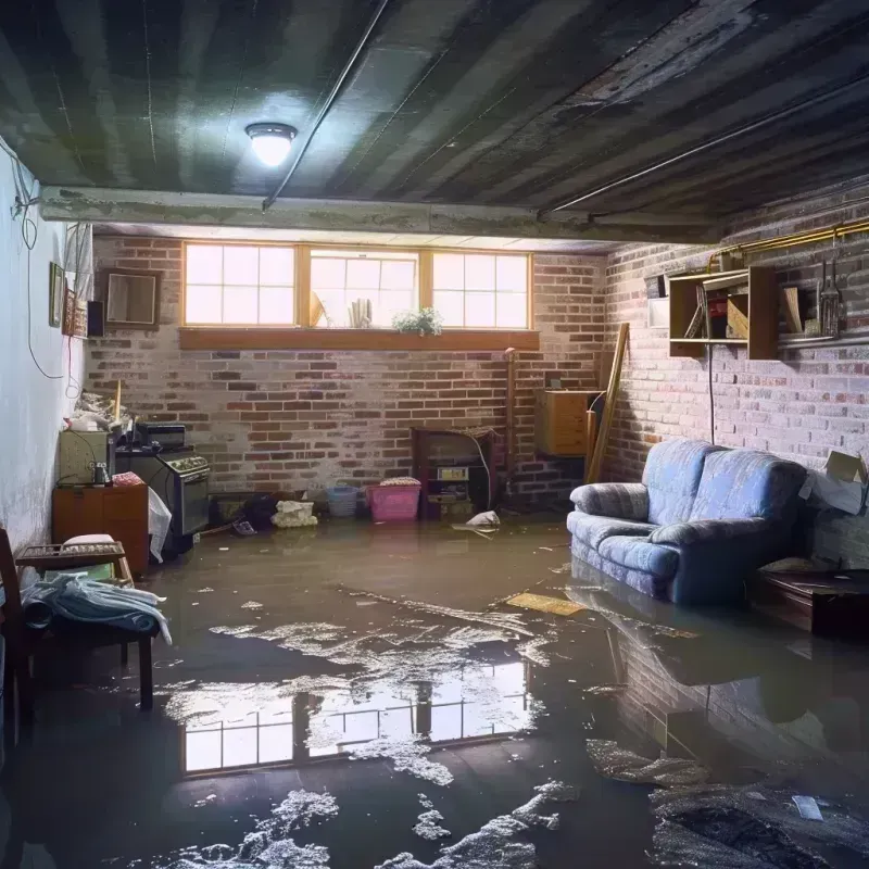 Flooded Basement Cleanup in Devils Lake, ND